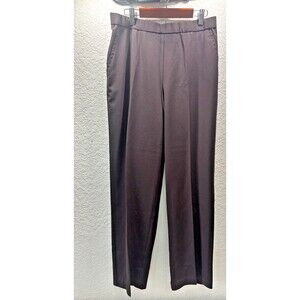 Kim Rogers Petite Black Dress Pants With Elastic Waist Band- Womens Size 10PS